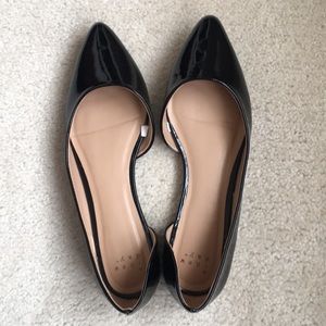 A New Day Black Patent Leather Flats